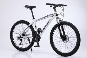 Vélo de montagne pour adultes à 21 vitesses avec cadre <span class=keywords><strong>en</strong></span> alliage d'aluminium léger, vélo unisexe <span class=keywords><strong>pas</strong></span> <span class=keywords><strong>cher</strong></span> de 24 pouces pour une utilisation quotidienne décontractée - Product Image 4