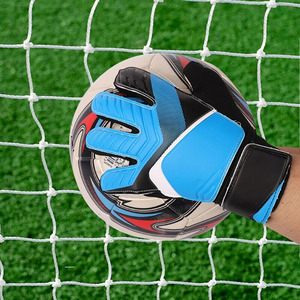 Unisex Full <b>Finger</b> Football Goalkeeper Gloves With Non Slip Palm Adjustable Wrist <b>Strap</b> Breathable Sports Gloves - Product Image 5