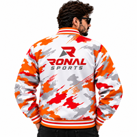 Veste de baseball pour homme sur mesure de haute qualité, coupe ajustée, design formel d'hiver, manches en cuir, respirante