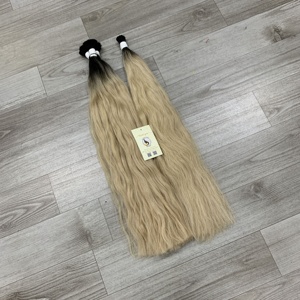 Extensiones de cabello ondulado Natural virgen 100%, cabello humano a granel de onda profunda suelta de doble estiramiento, origen vietnamita - Product Image 2