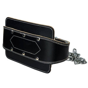 Genuine Leather Weightlifting Dipping <b>Belt</b> Adjustable Waist Support for Strength Training and Powerlifting Unisex Gym Equipment - Product Image 5