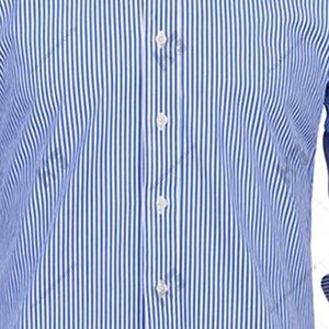 Chemise longue de luxe pour homme, de marque de créateur, vintage, respirante, brodée, de haute qualité, anti-plis, écologique, en polyester/coton, pour le printemps - Product Image 3