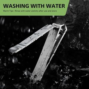 Tagliaunghie Professionale a Lama Dritta in Acciaio Inossidabile per Unghie Spesse di Mani e Piedi - Product Image 3