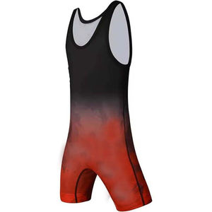 Mono Deportivo Transpirable Personalizado sin Mangas para Hombre, Mujer y Jóvenes, Diseño de Uniforme de Lucha Libre con Bandera Americana - Product Image 5