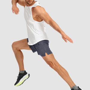 Shorts de course personnalisés pour hommes, séchage rapide, respirants, pour entraînement sportif, jogging, cyclisme, course à pied, en nylon. - Product Image 5