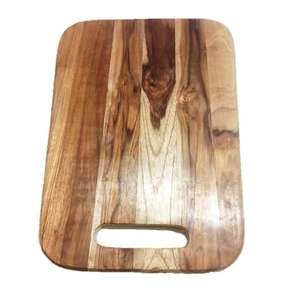 Tabla de cortar de madera de calidad profesional para restaurantes |   Tabla de Cortar Gruesa y Resistente para Uso Comercial en Cocina - Product Image 1