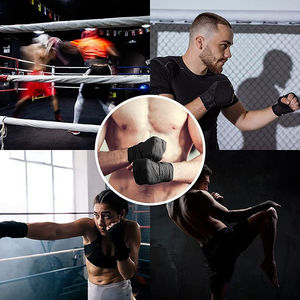 Vendas de boxeo transpirables para entrenamiento diario, soporte para gimnasio, vendas para manos. - Product Image 5