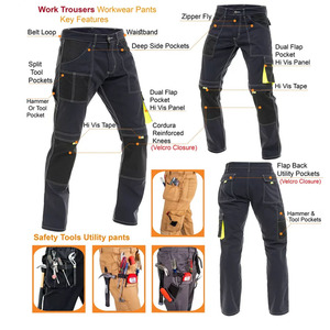 Women's Casual Cargo Trousers Comfortable Utility Pants Modern Streetwear Wholesale Factory Supplier Casual Trousers Durable - Product Image 6