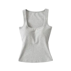 Men Solid Olive Green Knitted Tank Top O-Neck Casual Wear Plain Dyed Fitness Vest new <b>model</b> 2026 - Product Image 5