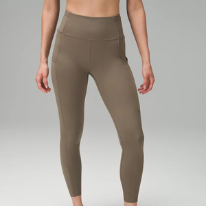 Leggings Deportivos de Cintura Alta para Mujer, Diseño OEM ODM, Tejidos, con Bolsillo, Efecto Push-Up, Pantalones Largos Casuales de Moda - Product Image 2