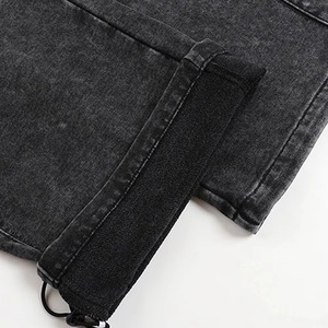 Survêtement unisexe délavé à l'acide, coupe oversize, sweat à capuche et pantalon de survêtement, poids moyen, coupe classique, streetwear, hiver, vente en gros, OEM - Product Image 4