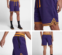Shorts de bain homme de haute qualité 100 % polyester, taille mi-haute avec cordon de serrage, écologiques, infroissables, séchage rapide, respirants