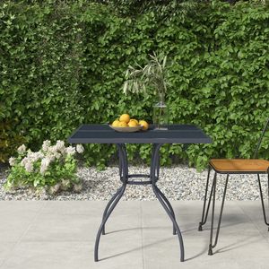 31.5 antracite "x 31.5" x 28.5 "acciaio maglia Patio tavolo - Product Image 1