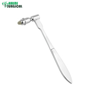 Marteau de percussion médical Traube 16 cm en acier inoxydable, outil de test des réflexes pour usage hospitalier - Product Image 2