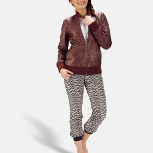 Veste en cuir pour femme, prix bas, dernier design, confortable, respirante, très vendue - Product Image 4