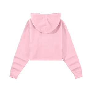 เสื้อสเวตเตอร์มีฮู้ดสีชมพูสำหรับผู้หญิง แขนยาว ถักทอ สีพื้น สวมใส่สบายๆ สำหรับฤดูใบไม้ร่วง - Product Image 3