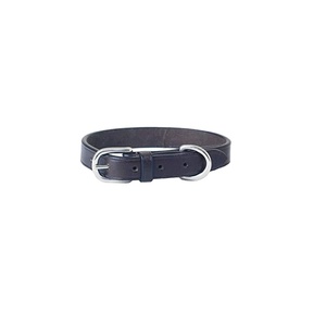 Saman exporte un collier de chien en cuir de qualité supérieure, solide, élégant, noir, design classique, rivet, fournisseur supérieur pour les grossistes - Product Image 3