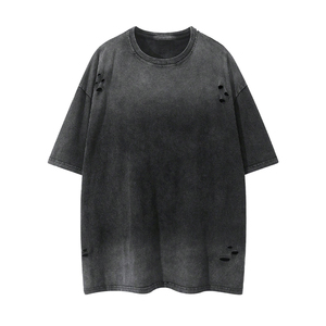 Camisetas Vintage Personalizadas con Logotipo para Hombre, Corte Regular, 100% Algodón Tejido, Diseño Liso, Precio al por Mayor - Product Image 6