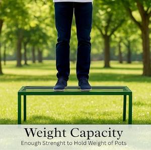 Soporte de Metal para Plantas Apollo, Porta Macetas Decorativo para Balcón, Jardín y Hogar, Apollo - Product Image 5