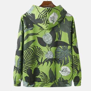Sweat à capuche sublimé pour homme, tendance, respirant, en coton mélangé, style personnalisé, sweats à capuche sublimés pour le sport - Product Image 2