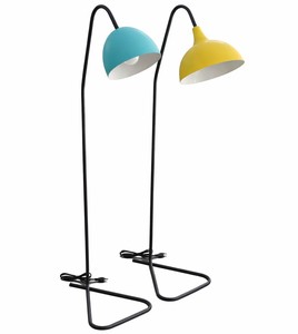 Lámpara de pie moderna de metal con pantalla, iluminación decorativa para interiores, para el hogar, hotel, bar y restaurante. - Product Image 1