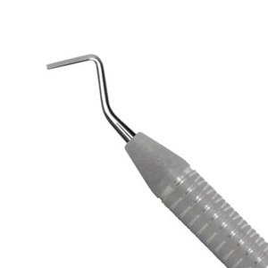 15/15-0 Excavateur dentaire à lame coudée en acier inoxydable, instrument de découpe d'émail restaurateur, manche creux, conception ergonomique - Product Image 3