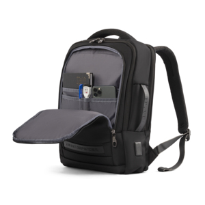 MICH Laptop <b>Backpack</b> 44x30x13cm Nylon USB Charging Port Unisex Modern Style Shoulder Straps Zipper Closure - Product Image 5
