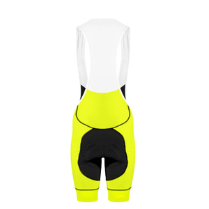 Ensemble de shorts de cyclisme pour hommes 9d, noir, jaune fluo, respirant, vêtements de vélo performants - Product Image 3