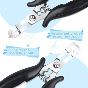 Pince à extensions capillaires pour extensions à la kératine, outil professionnel de fusion en acier inoxydable pour application et retrait - Product Image 5
