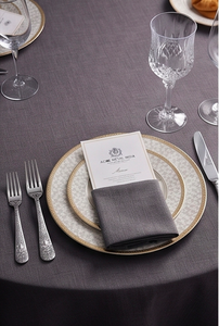 Ensemble de couverts en argent avec poignée au design royal pour restaurant de luxe et restaurant de fête de mariage et cadre de table classique élégant - Product Image 2