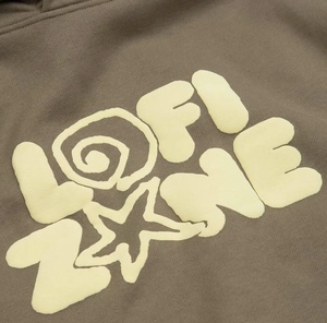 T-shirt imprimé Corey Corey à manches courtes et coupe oversize pour homme, col rond décontracté en jersey de coton respirant avec logo au dos - Product Image 3