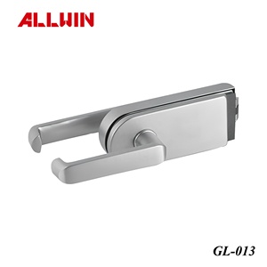 Glass Mounted Passage Glass Door <b>Locks</b> Glass Door <b>Lock</b> Cylinder with Handle - Product Image 2