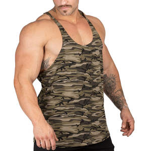 Débardeurs de sport pour hommes en coton doux de qualité supérieure, personnalisables, écologiques et à séchage rapide - Product Image 3