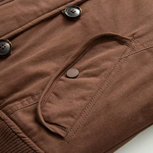 Chaqueta Corta de Invierno 2026 para Mujer, Nueva Moda, Gruesa, con Capucha Desmontable, Transpirable, con Bolsillos, Estilo Vintage, Formal, Elegante - Product Image 3