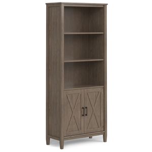 Ela Smoky Brown <b>Bookcase</b> - Product Image 1