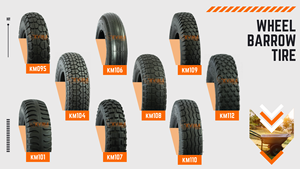 Neumático de carretilla KM109 3,50-8; 4,00-8 fabricado en Vietnam - Product Image 6