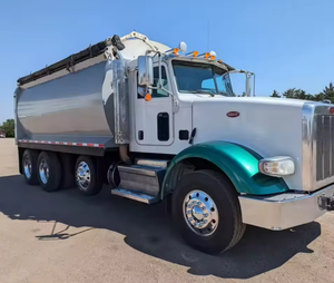 รถบรรทุกดัมพ์มือสอง Peterbilt 367 Tri Axle ปี 2018 ความเร็วสูงสุด - Ultrashift Plus Amt, กระบะยกสูง 18 ฟุต พร้อมจัดส่งทั่วโลกพร้อมการรับประกัน - Product Image 3
