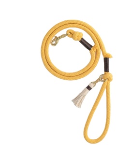 Mint Green Rope Lead Customized Colored Cotton Rope Handmade Dog <b>Leash</b> <b>Pet</b> <b>Leash</b> Set - Product Image 1