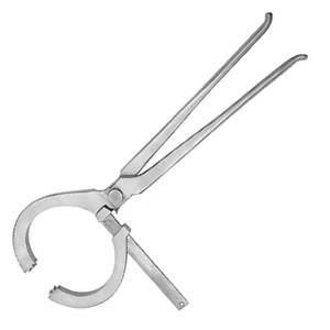 Testeur de sabots robuste, résistant à la rouille, pour soins des sabots de chevaux, 14,75 pouces, mâchoires coulissantes réglables - Product Image 5