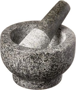 Marble Mortar And Pestle Kitchen Tool For <b>Grinding</b> Masala Herbs And Making Fresh Chutney <b>Paste</b> Easily - Product Image 2