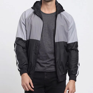 Vestes coupe-vent pour hommes avec logo personnalisé, pour sports de plein air, grandes tailles, coupe-vent avec logo personnalisé, vestes de plein air - Product Image 5