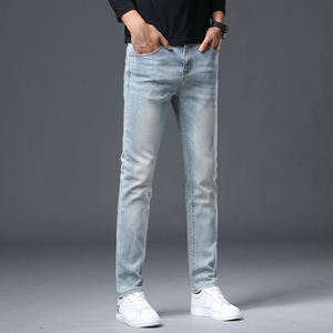 Jeans de Mezclilla para Hombre y Mujer, 100% Algodón, Secado Rápido, Corte Regular Vintage, Lavado Casual, Rectos, para Invierno y Verano, Varios Modelos - Product Image 3