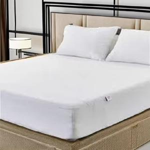 Protector de Colchón Impermeable y Transpirable 100% Algodón, con Rayas, Ligero, Suministro al por Mayor - Product Image 1