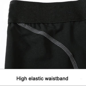 <b>Men</b> <b>Compression</b> <b>Shorts</b> for MMA Boxing Martial Arts Training Polyester Spandex Quick Dry Performance Tight <b>Shorts</b> Elastic Waist - Product Image 5
