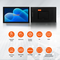 Écran tactile industriel PCAP multi-touch 24 pouces FHD 1080p avec traitement de surface anti-reflet