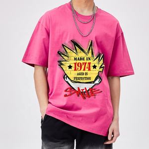 Camiseta personalizada de gran tamaño con hombros caídos para hombre, camiseta de corte regular de peso pesado, ropa de calle de lona de algodón 100%, logotipo bordado rápido - Product Image 6