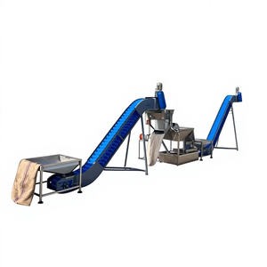 ระบบลำเลียงแบบสายพานลำเลียงแบบโมดูลาร์ขนาด 30 ฟุต พร้อมถังบรรจุอาหารเกรด MS สำหรับสายพานลำเลียงยกสินค้าในสายการผลิตอาหาร - Product Image 1