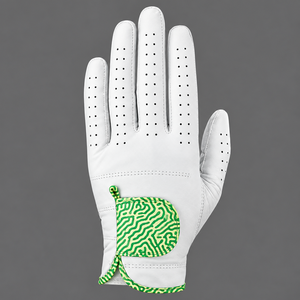 Gants de golf en cuir OEM couleur claire, nouvelle arrivée, vente en gros, avec grip souple antidérapant pour usage sportif - Product Image 1