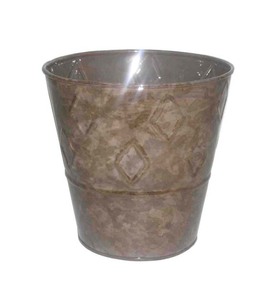Luxury Antique Finish Metal Dustbin for Premium Hotels Restaurants and Home Decor - Product Image 2