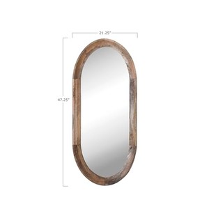 Mango Wood Round Traditional Wall <b>Mirror</b> Eco-friendly Handmade Durable <b>Lightweight</b> OEM Custom Wholesale | Aqudus Saleem - Product Image 3